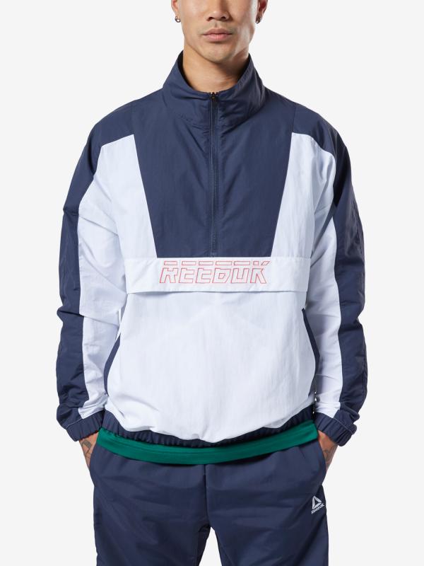 Mikina Reebok Myt Woven 1/2 Zip Bílá