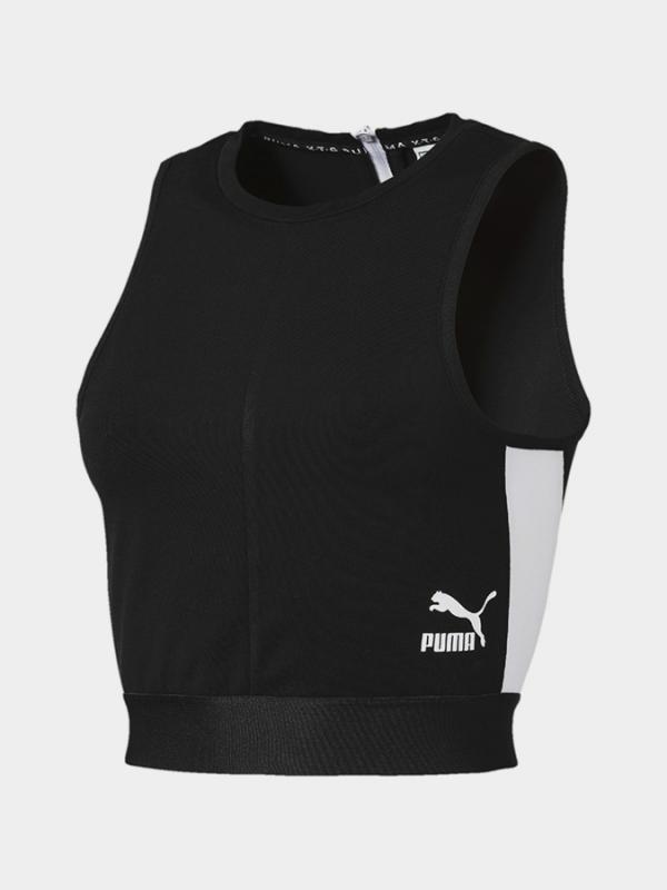 Top Puma XTG Crop Top Black Černá