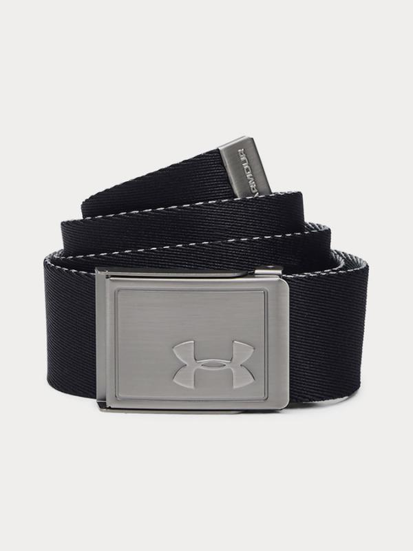 Pásek Under Armour Boy\'S Webbing 2.0 Belt Černá