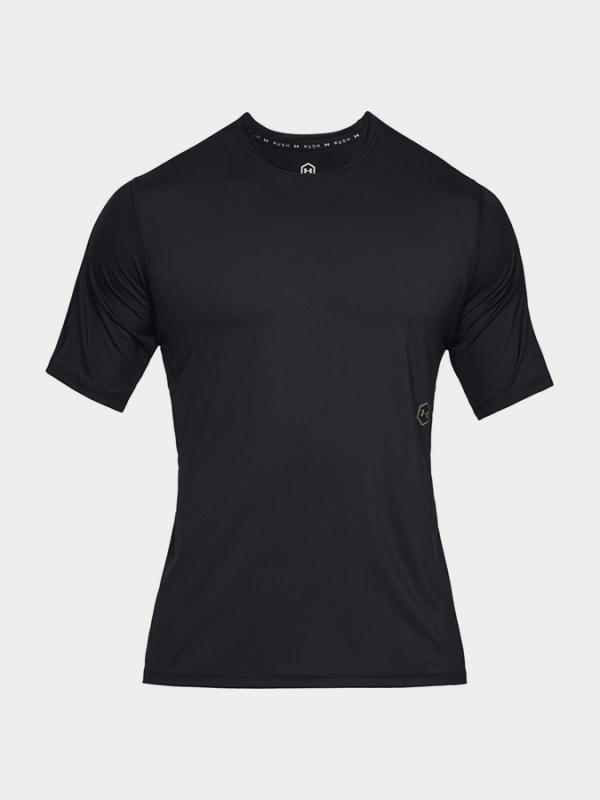 Tričko Under Armour Rush Run Shortsleeve Černá