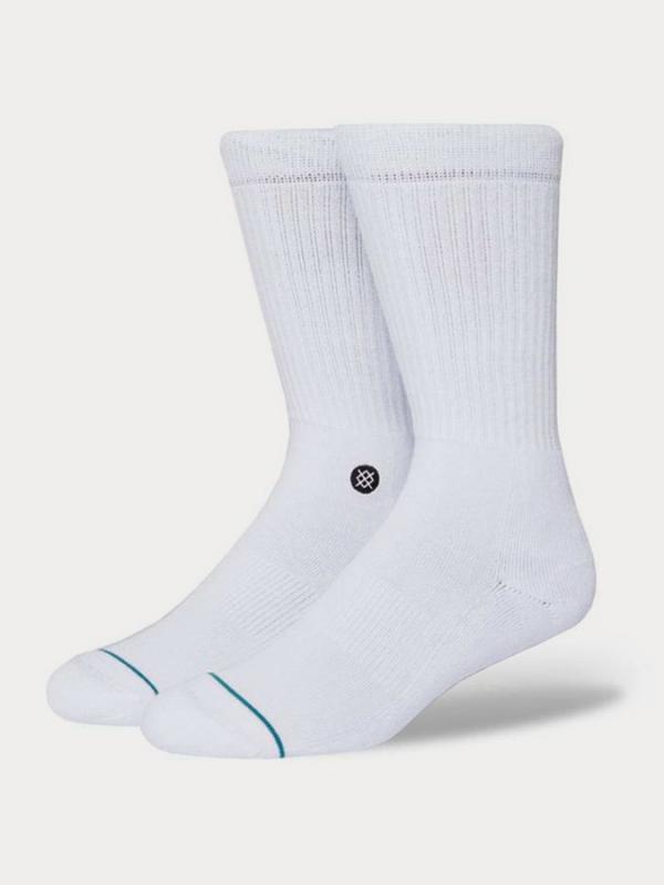 Ponožky Stance Icon White/Black L Bílá