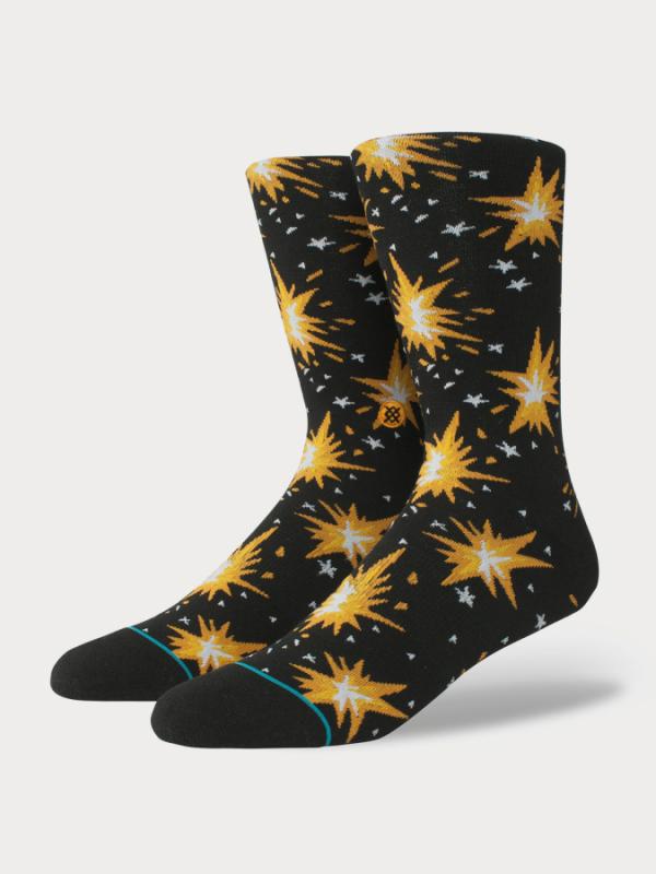 Ponožky Stance Firecracker Black Černá