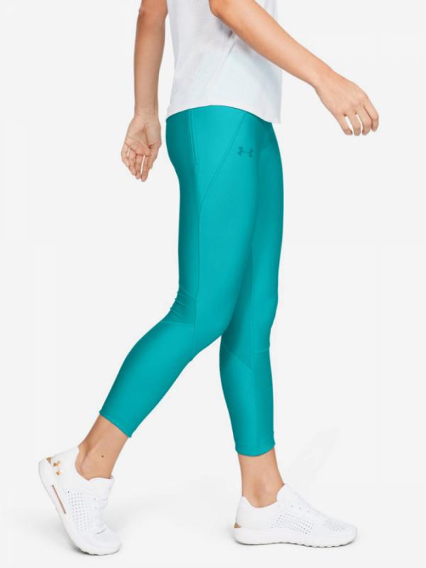 Kompresní legíny Under Armour Fly Fast Crop-Blu Zelená