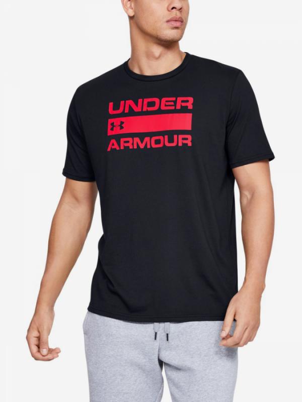 Tričko Under Armour Team Issue Wordmark Ss-Blk Černá