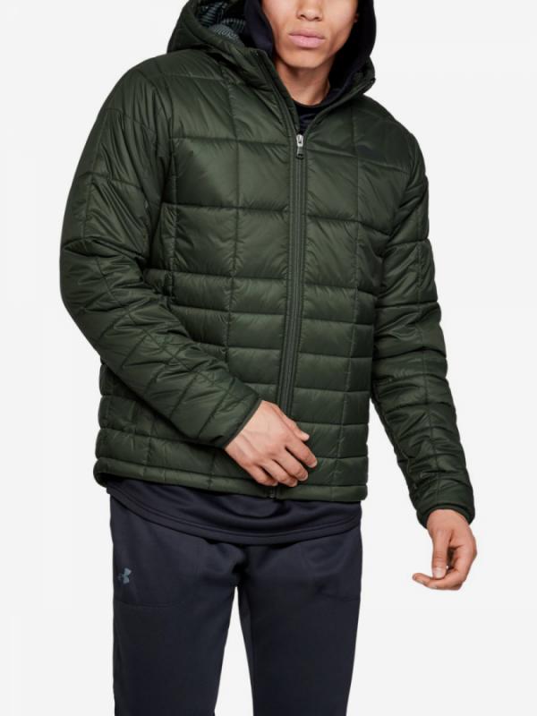 Bunda Under Armour Insulated Hooded Jkt-Grn Zelená