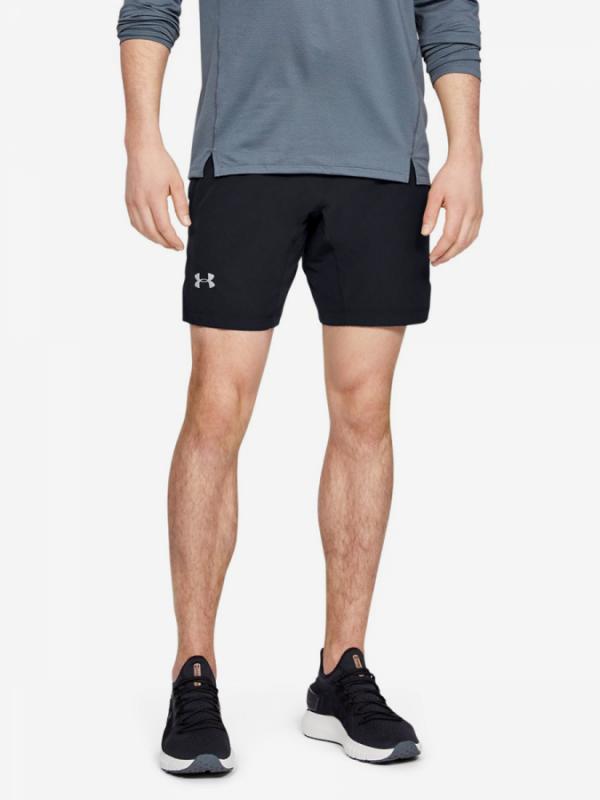 Kraťasy Under Armour Speedpocket Linerless 9\'\' Short-Blk Černá