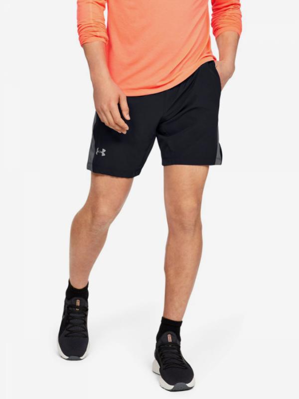 Kraťasy Under Armour Speedpocket Linerless 9\'\' Short-Blk Černá