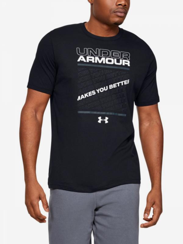 Tričko Under Armour Makes You Better-Blk Černá