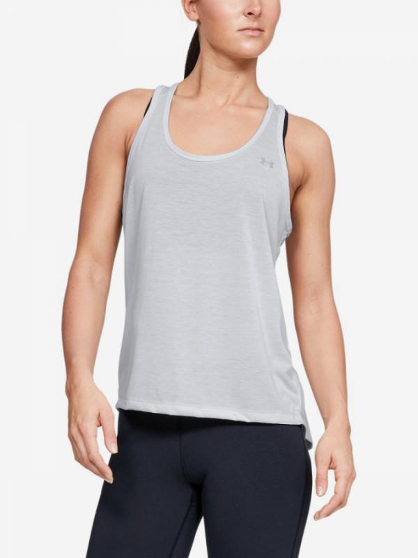 Tílko Under Armour Whisperlight Tie Back Tank-Gry Šedá