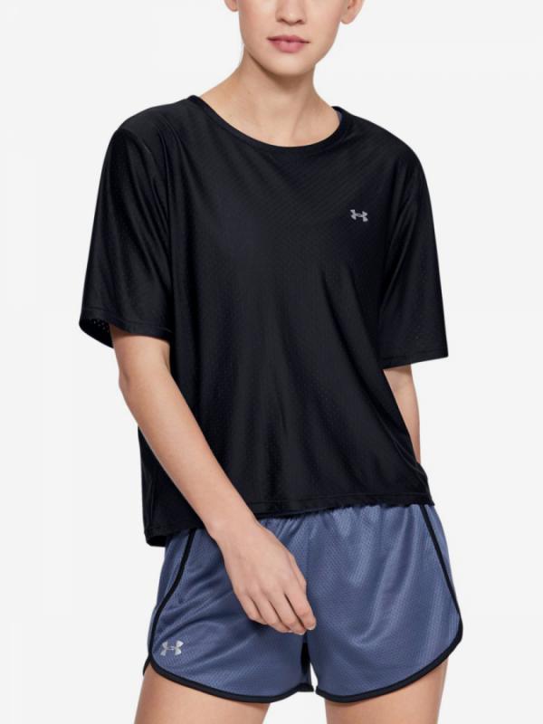 Tričko Under Armour Sport Ss-Blk Černá