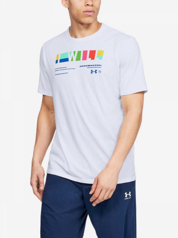 Tričko Under Armour I Will Multi-Wht Bílá