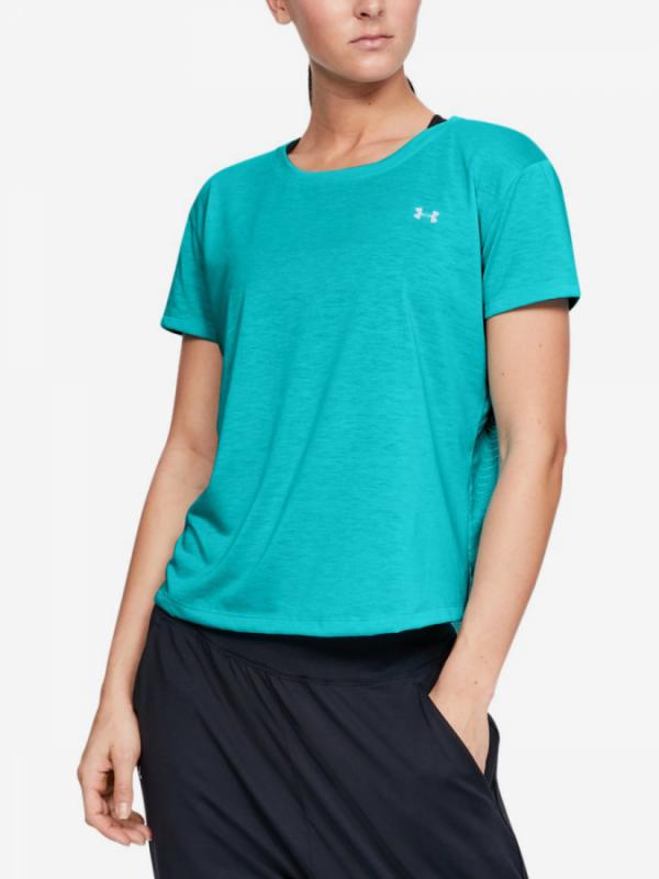 Tričko Under Armour Whisperlight Mesh Ss-Blu Modrá