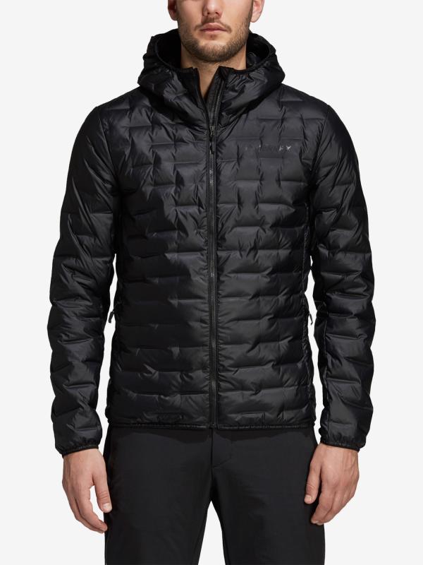 Bunda adidas Performance Light Down Ho J Černá