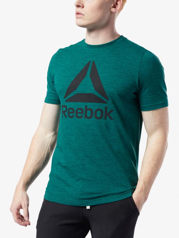 Tričko Reebok Te Marble Bl Tee Zelená