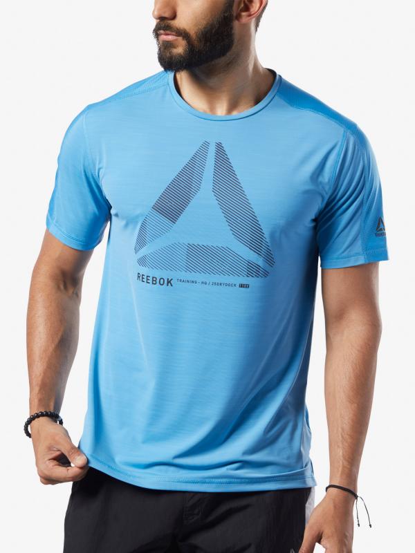 Tričko Reebok Ost Activchill Move Teeq3 Modrá