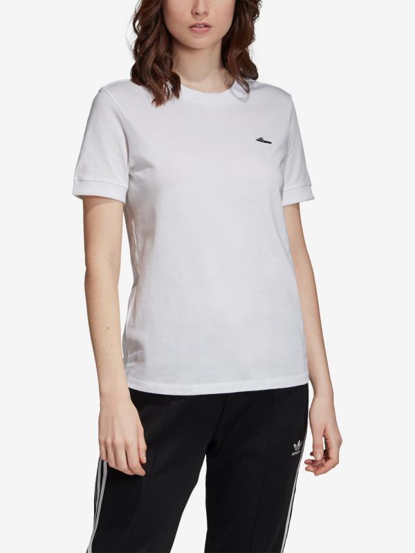 Tričko adidas Originals Tee Bílá