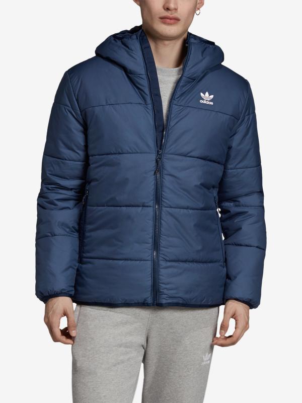 Bunda adidas Originals Jacket Padded Modrá