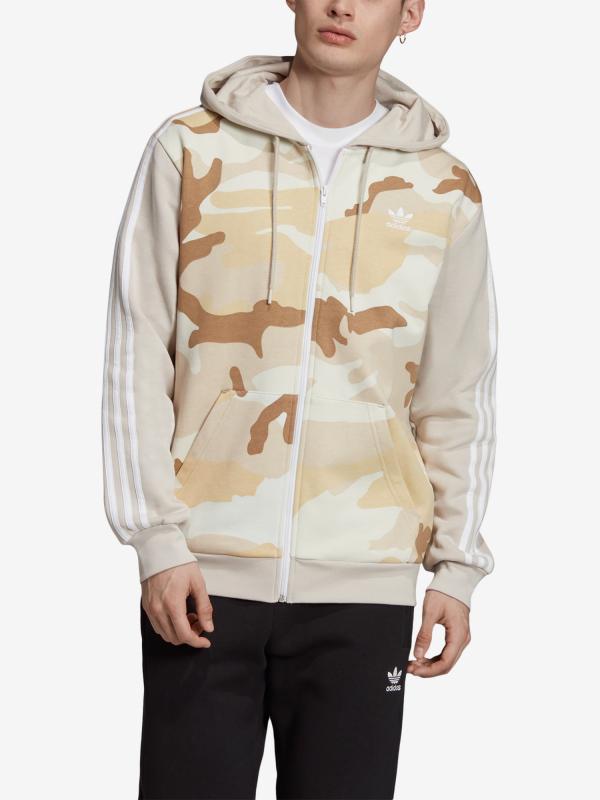Mikina adidas Originals Camo Fz Hoody Barevná