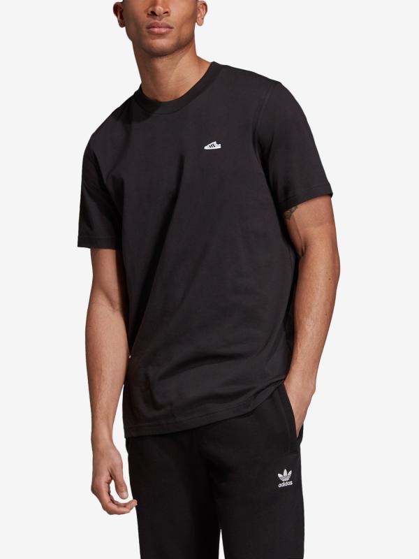 Tričko adidas Originals Mini Emb Tee Černá
