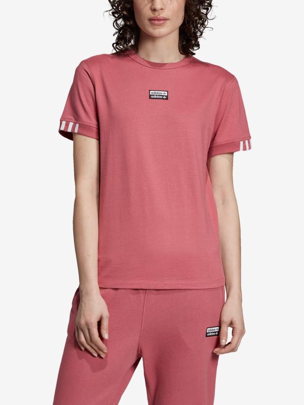 Tričko adidas Originals T Shirt Růžová