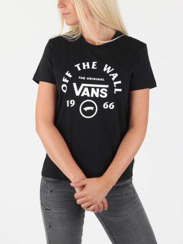 Tričko Vans Wm Attendance Crew T Black Černá