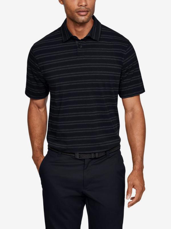 Tričko Under Armour Cc Scramble Stripe-Blk Černá