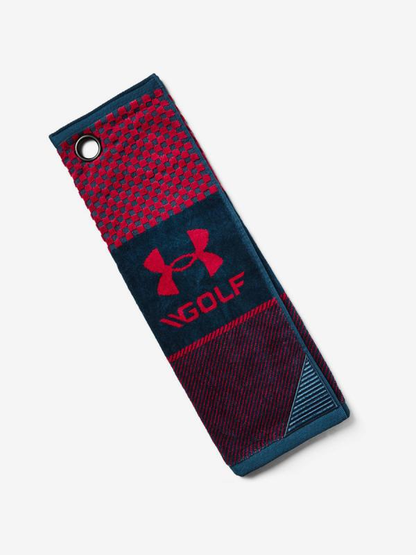 Ručník Under Armour Bag Golf Towel-Red Barevná