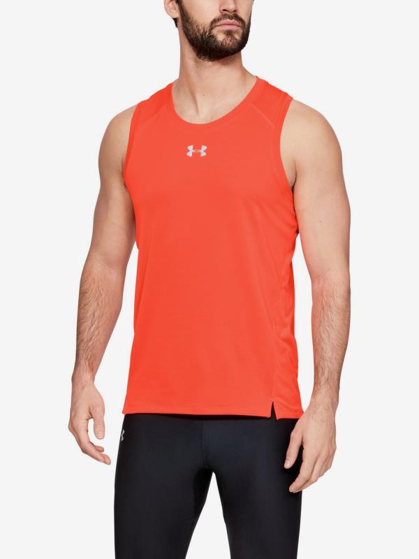 Tílko Under Armour Qualifier Singlet-Red Oranžová