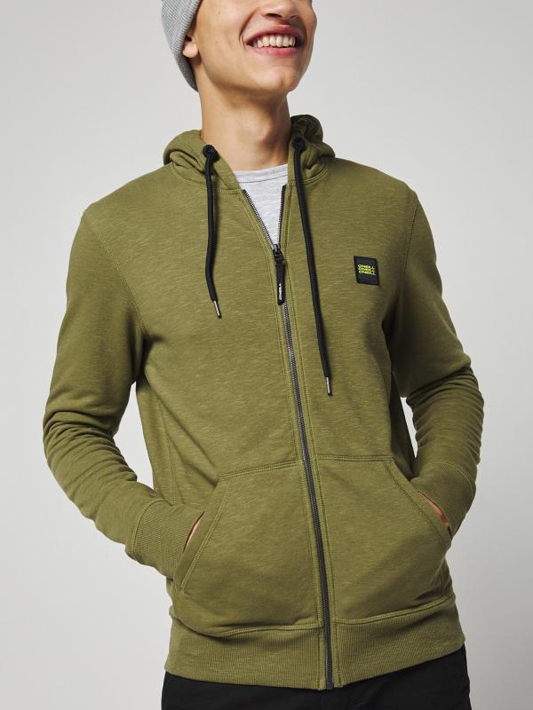 Mikina O´Neill Lm The Essential Fz Hoodie Zelená