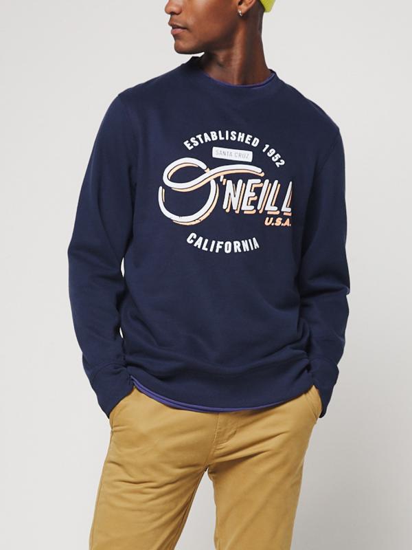 Mikina O´Neill Lm Mugu Cali Crew Modrá