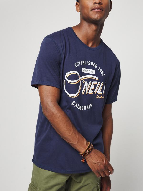 Tričko O´Neill Lm Malapai Cali T-Shirt Modrá