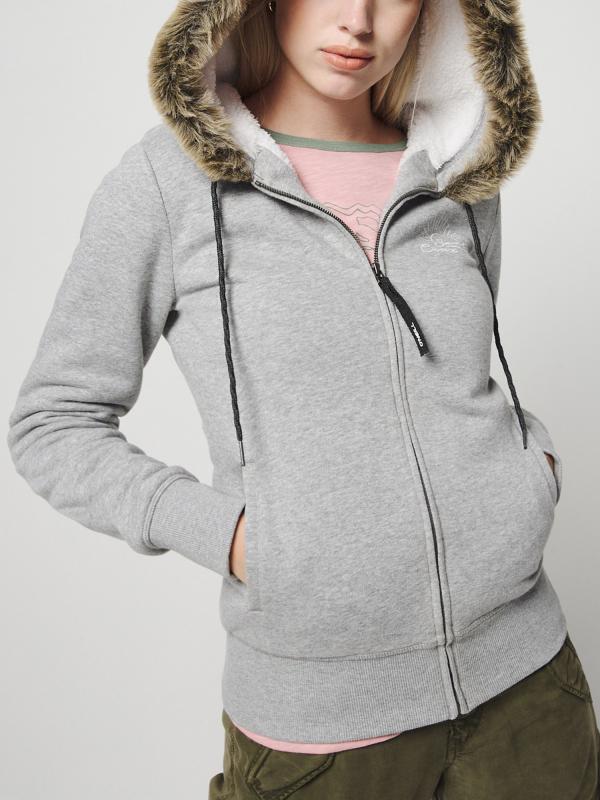 Bunda O´Neill Lw Jade Superfleece Šedá