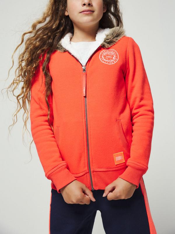 Bunda O´Neill Lg Anisa Superfleece Oranžová