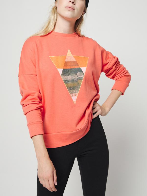 Mikina O´Neill Lw Varsha Crew Oranžová