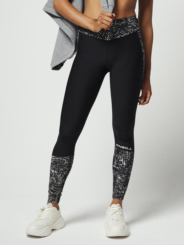 Legíny O´Neill Pw Hyperdry Printed Leggings Černá