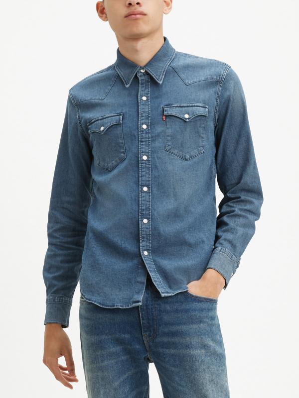 Bartstow Western Košile Levi's® Modrá