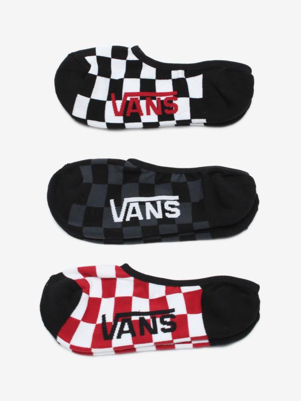 Ponožky Vans Mn Classic Super No Red-White Check Barevná