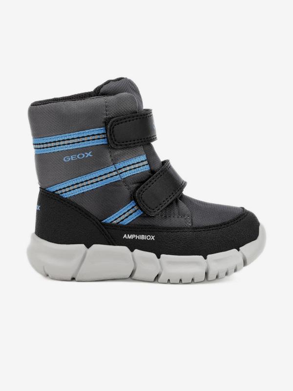 Boty Geox B Flexyper Boy B Abx Modrá