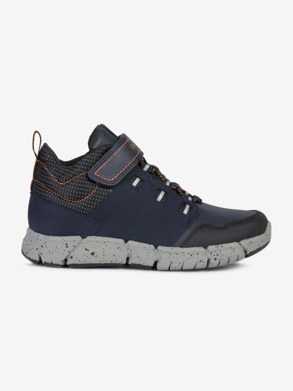 Boty Geox J Flexyper Boy B Abx Modrá