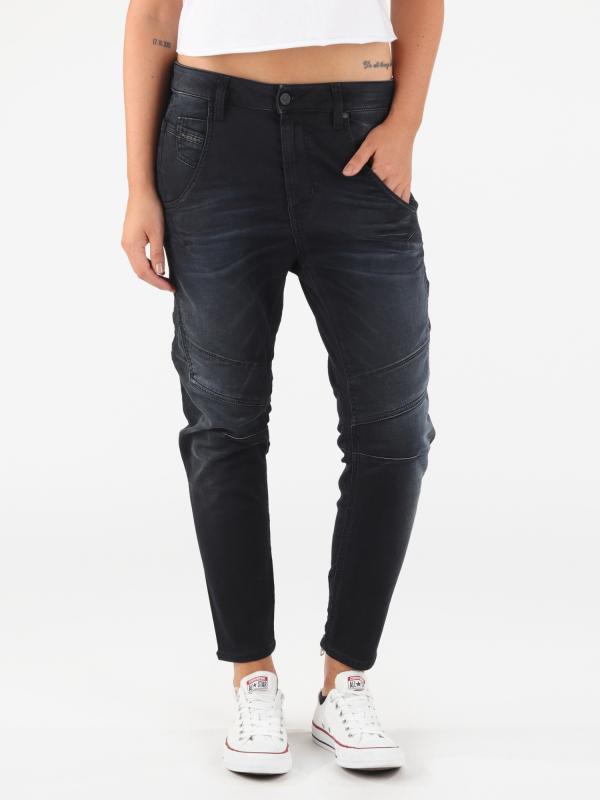 Džíny Diesel Fayza-Ne Sp Sweat Jeans Černá