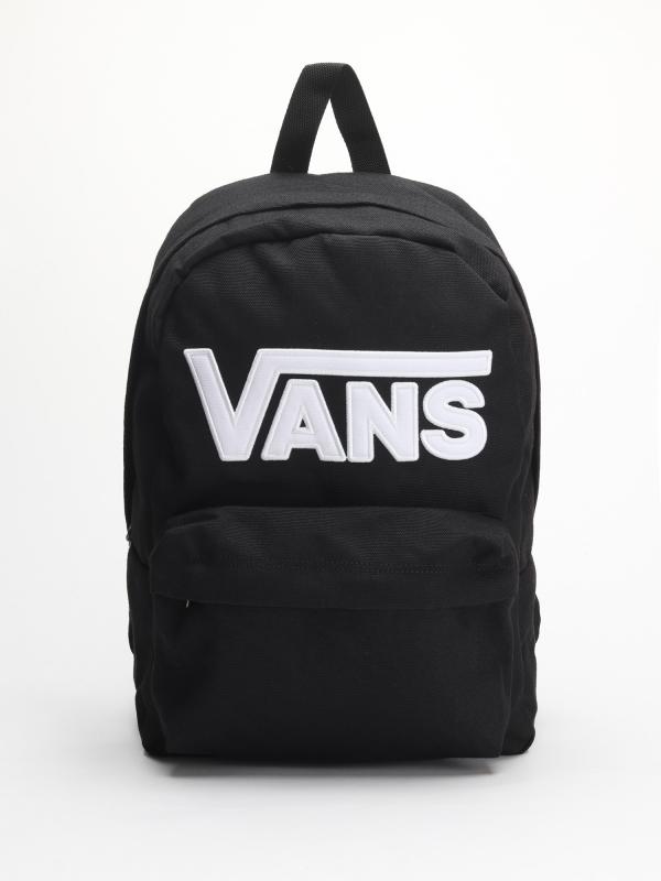Batoh Vans By New Skool Backpac Black/White Černá