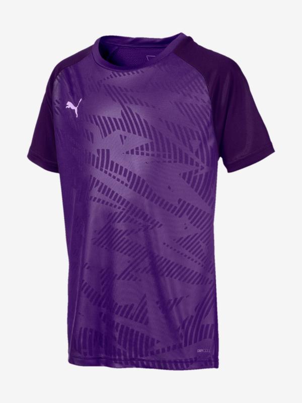 Tričko Puma Cup Training Jersey Core Jr Fialová