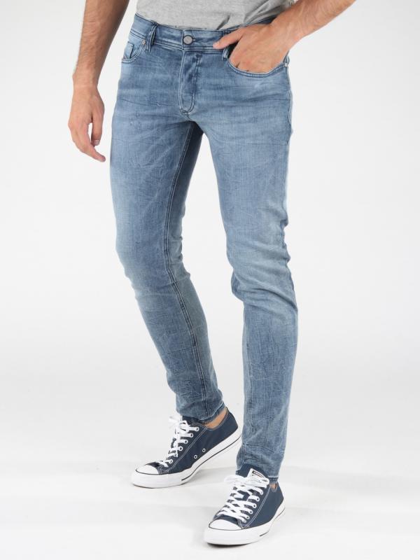 Džíny Diesel Sleenker L.32 Pantaloni Modrá