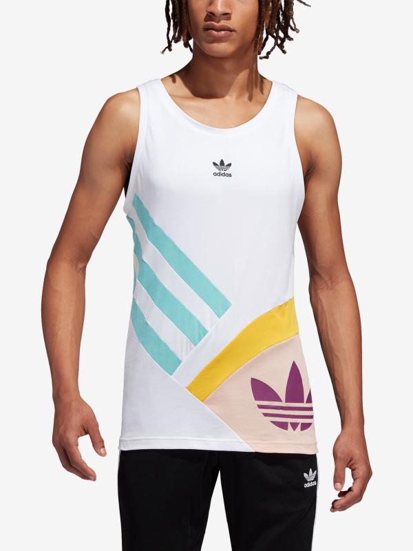 Tílko adidas Originals Tank Bílá