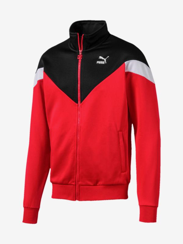 Bunda Puma Iconic Mcs Track Jkt Červená
