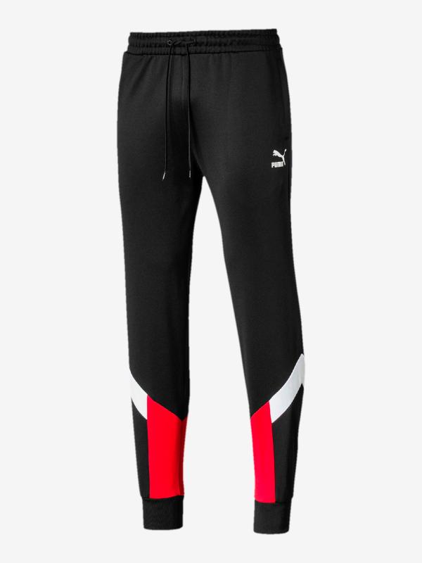 Tepláky Puma Iconic Mcs Track Pant Cuff Černá