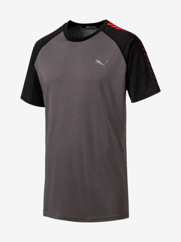 Tričko Puma Collective Raglan Tee Šedá