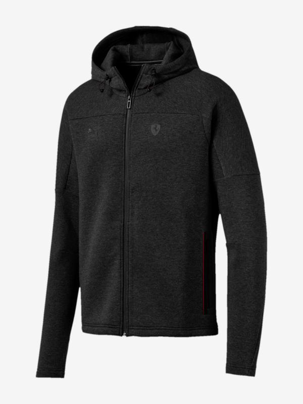 Mikina Puma Ferrari Hooded Sweat Jacket Černá