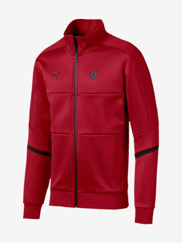 Mikina Puma Ferrari T7 Track Jacket Červená