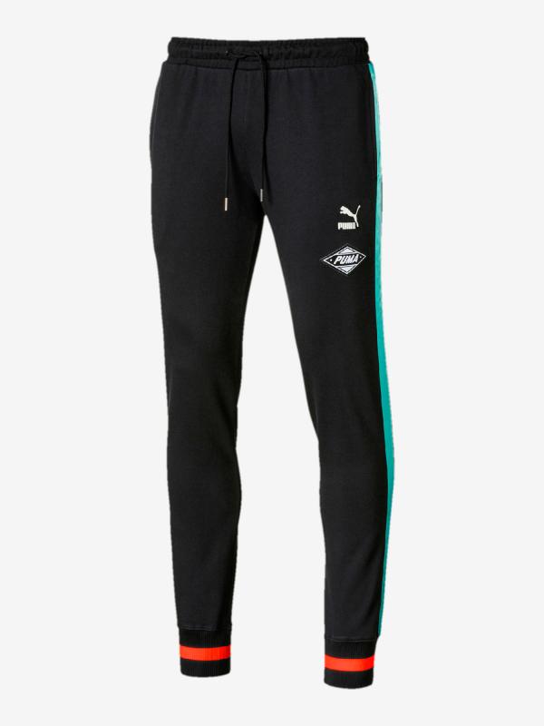 Tepláky Puma Luxtg Sweat Pant Cuffed Černá
